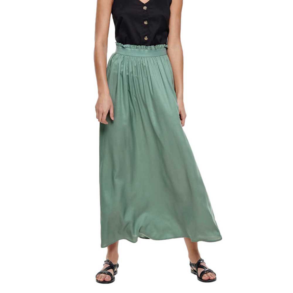 Only Venedig Paperbag Long Woven Skirt 
