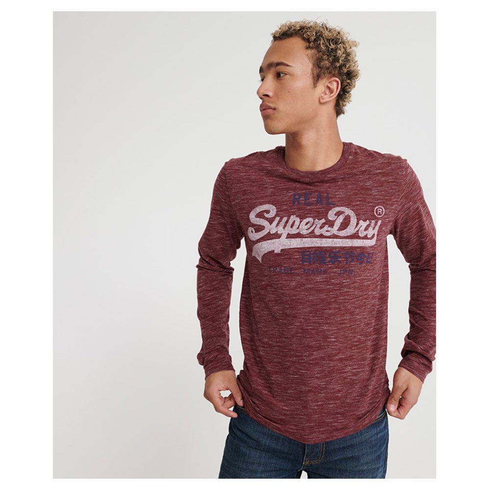 Superdry Vintage Logo Premium Goods Long Sleeve TShirt 