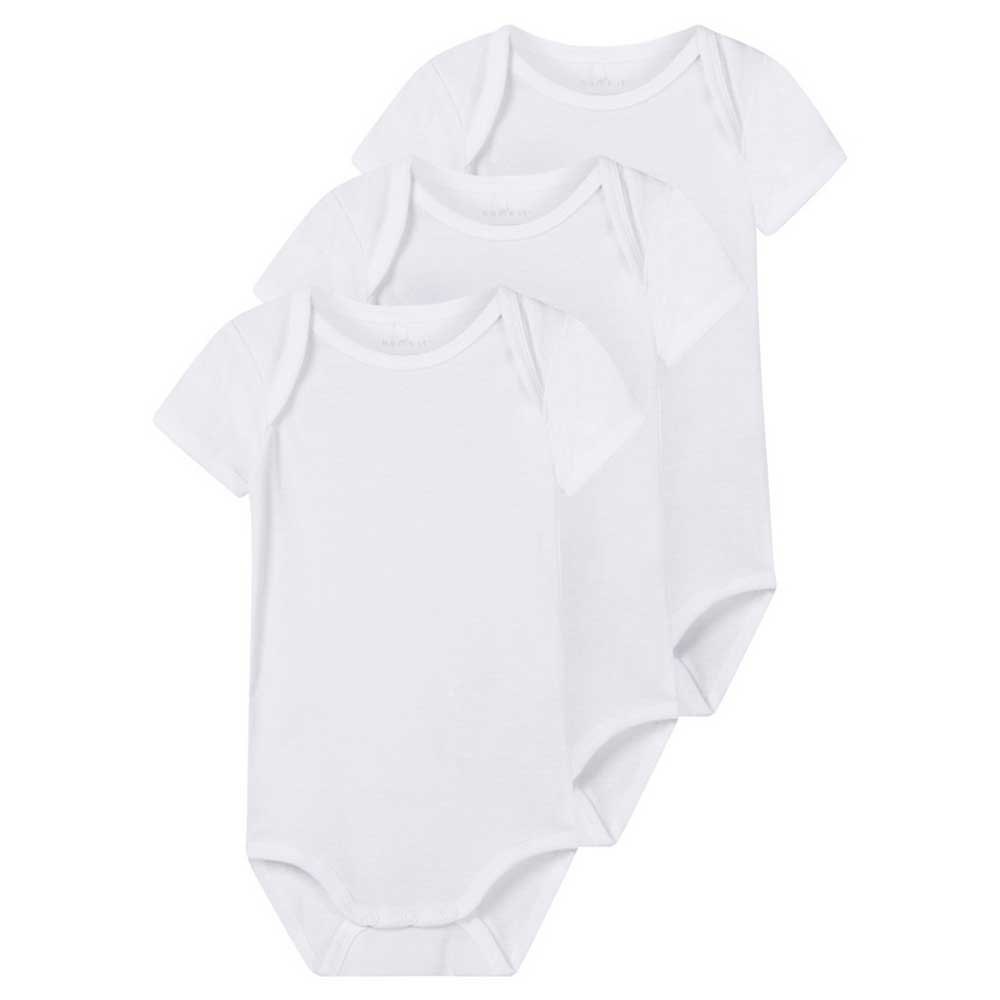 Boy Name It Solid 3 Pack White