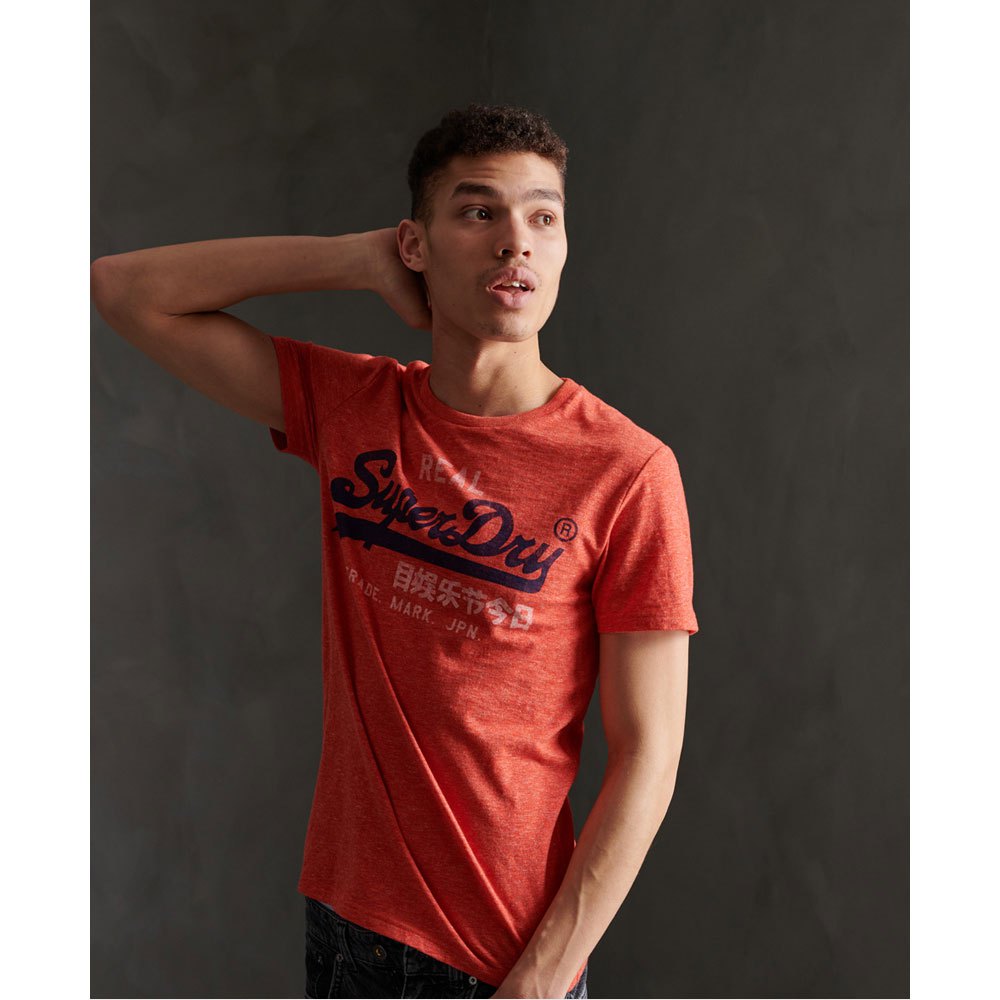 T-shirts Superdry Vintage Logo Premium Goods Short Sleeve T-Shirt Orange