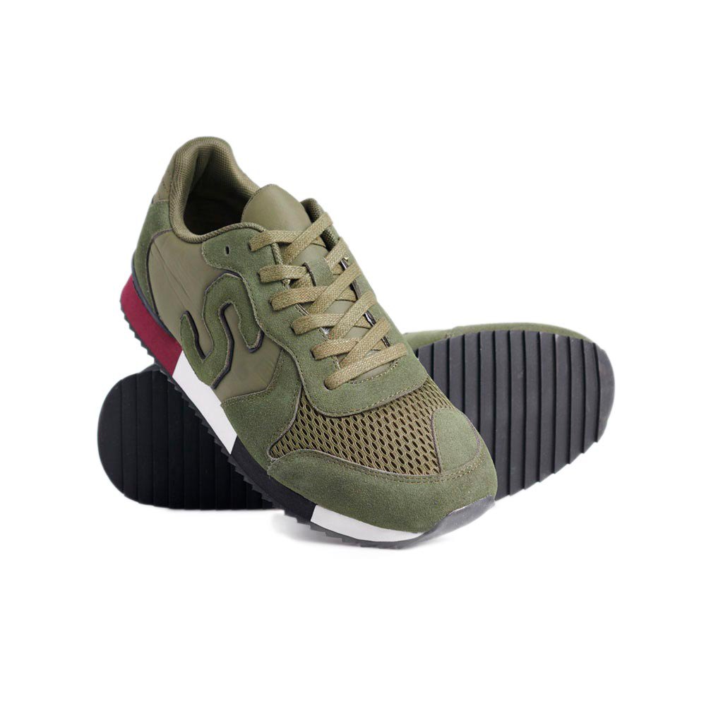 Sneakers Superdry Retro Running Trainers Green
