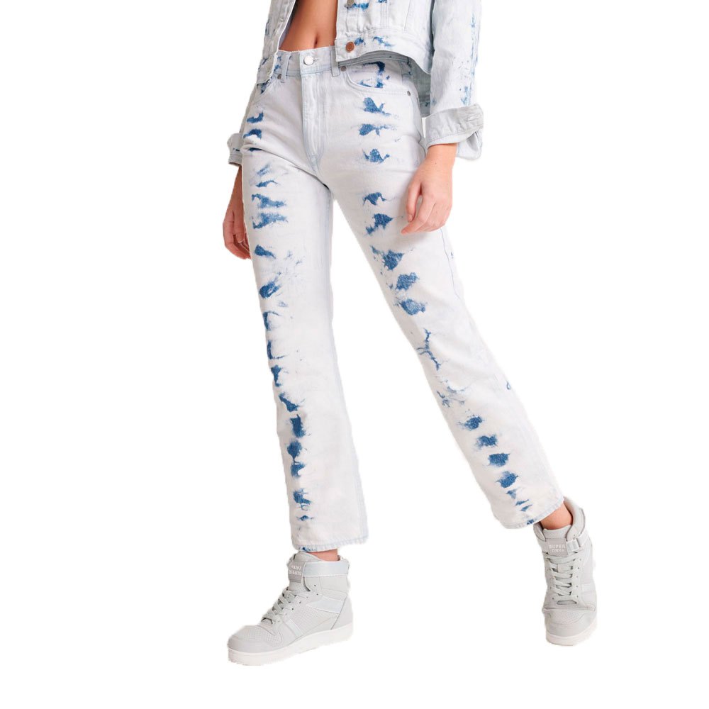 Superdry High Rise Straight Jeans 