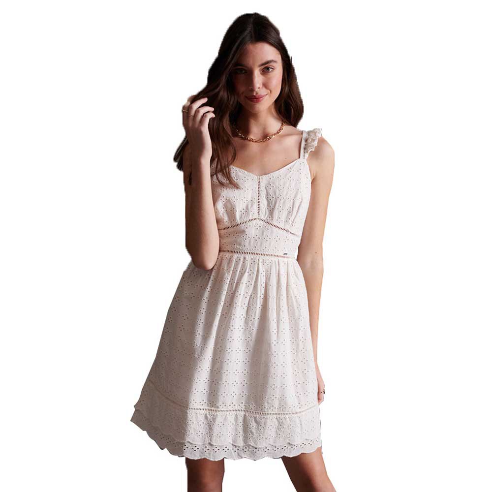 Dresses Superdry Gia Cami Short Dress White