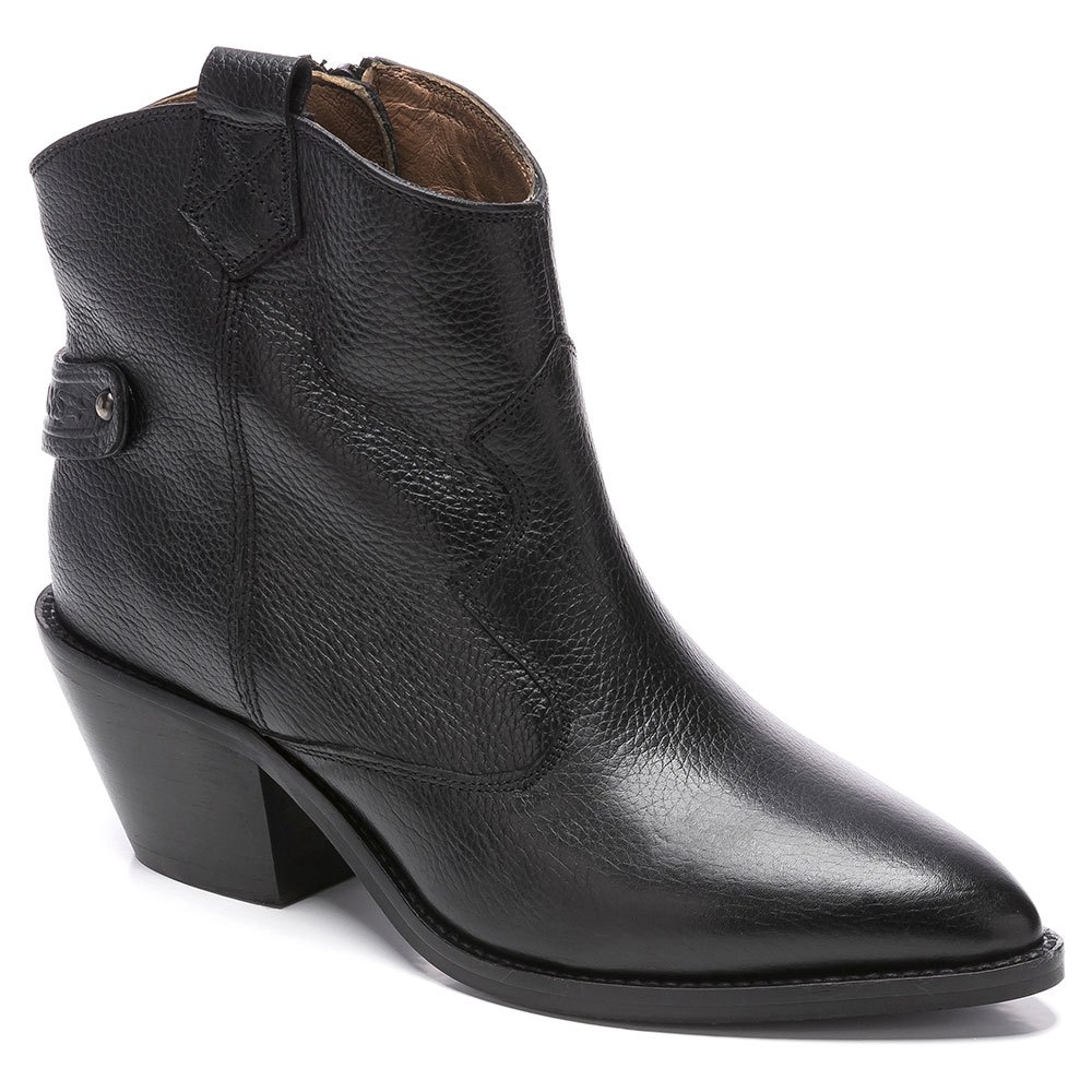 Boots And Booties Pepe Jeans Western Bass Boots Black