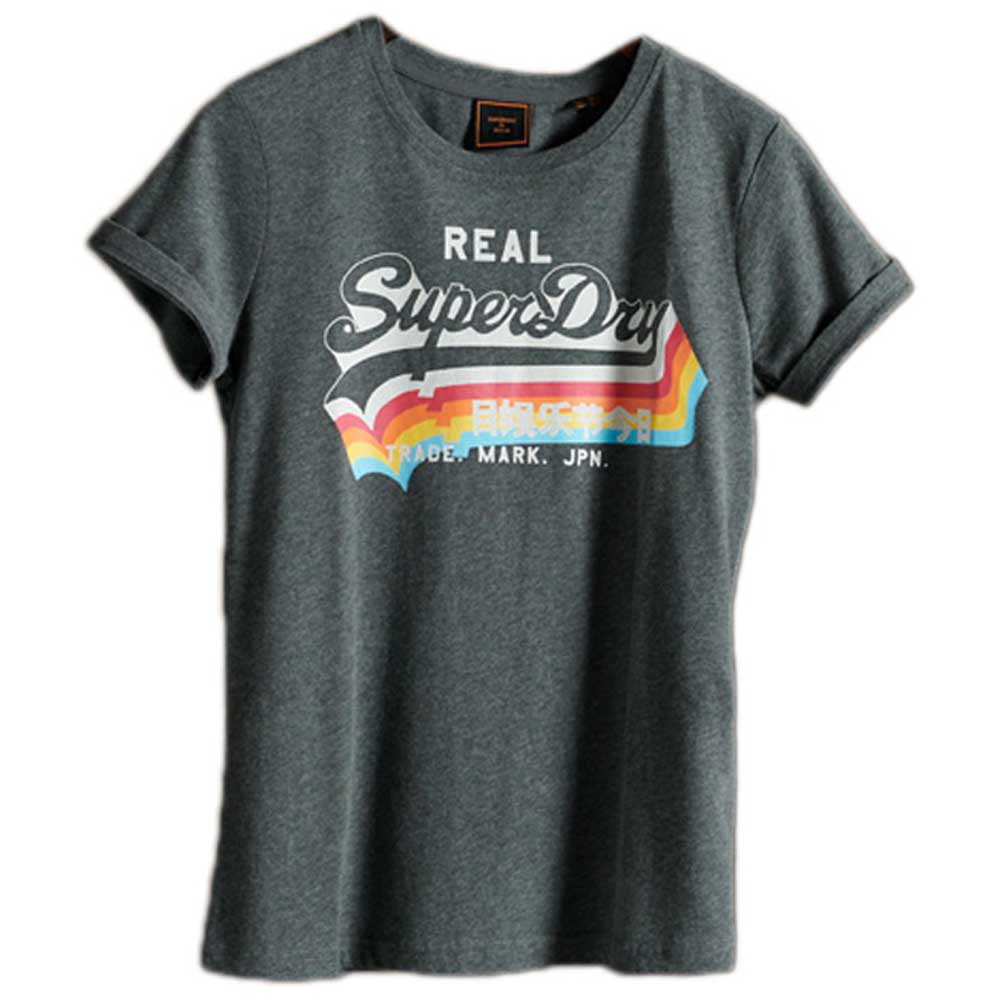 T-shirts Superdry Vintage Logo Short Sleeve T-Shirt Grey