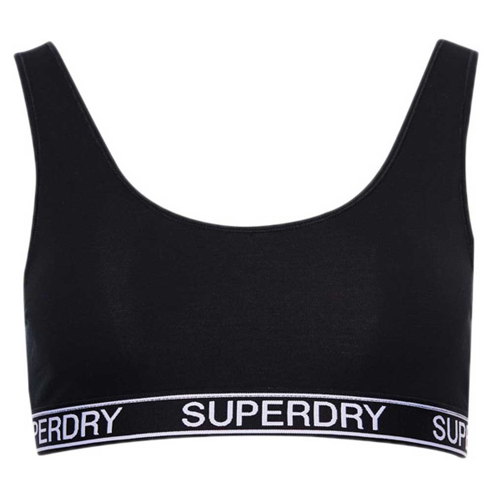 Vêtements Superdry Super Soutien-gorge En Coton Grace Organic 2 Unités Optic / Black