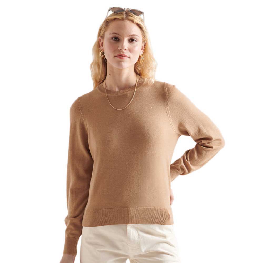 Sweaters Superdry Merino Sweater Brown