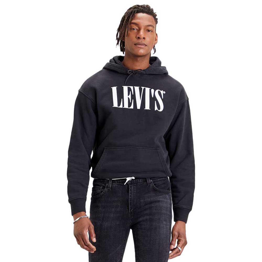Men Levi´s® T2 Relaxed Graphic Hoodie Black