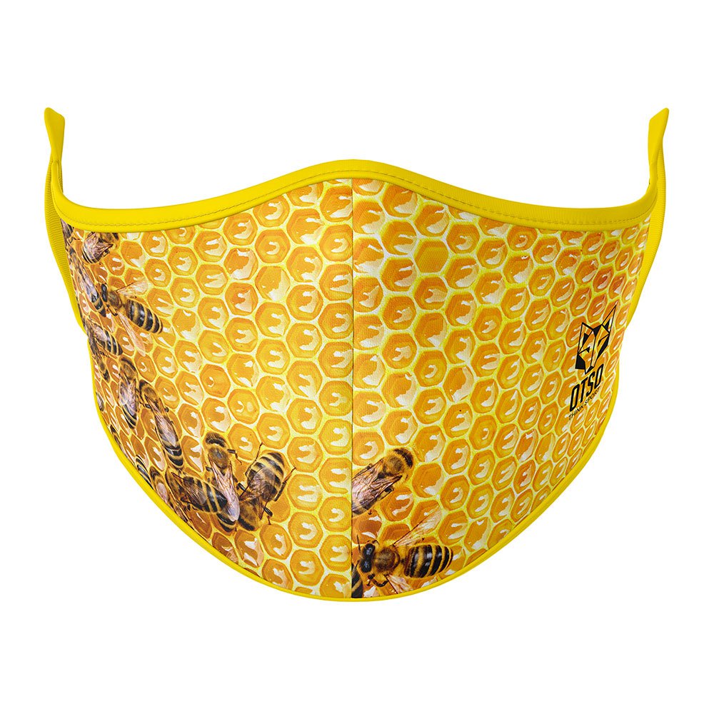 Kid Otso Animals Face Mask Yellow