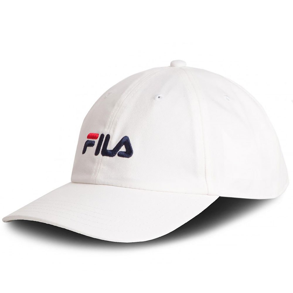 Caps And Hats Fila Dad Linear Strap Cap White