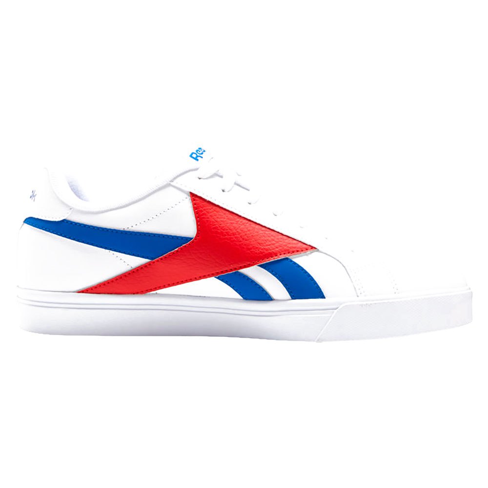 Homme Reebok Royal Complete 3 Low White / Vector Blue / Vector Red