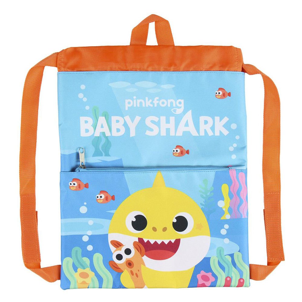 Suitcases And Bags Cerda Group Baby Shark Drawstring Bag Blue