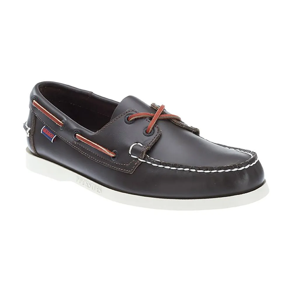 sebago docksides black