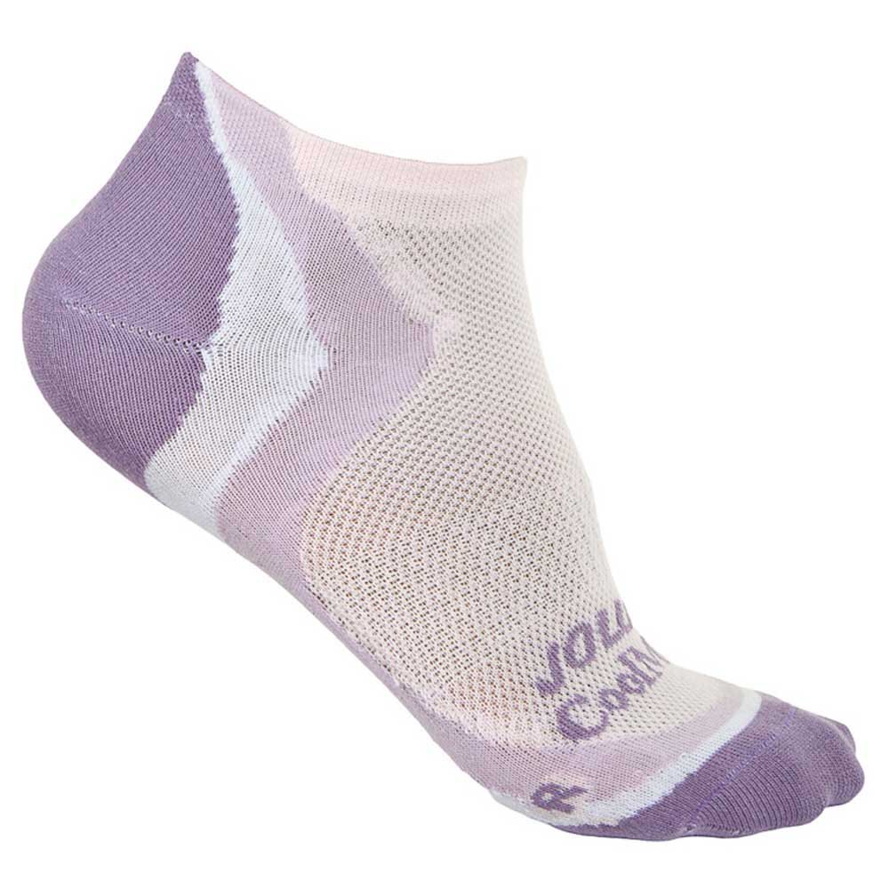 Clothing Joluvi Coolmax Walking Socks 2 Pairs Purple