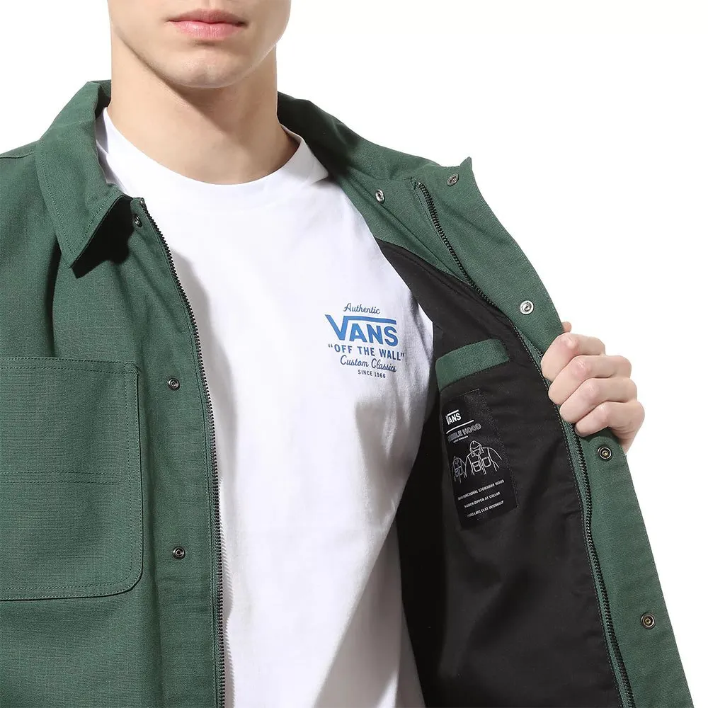 Vans Drill Chore Coat Lined Jacket Green, Dressinn