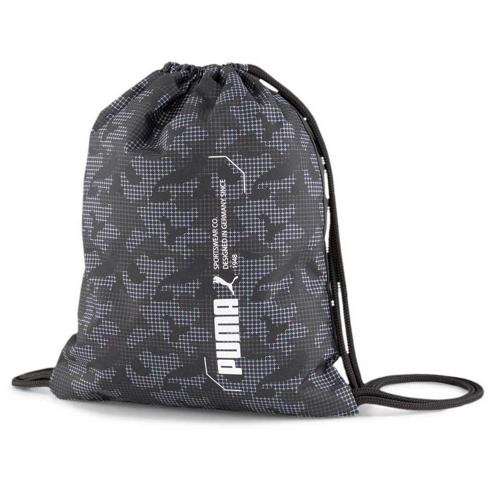 Gymsacks Puma Style Drawstring Bag Black