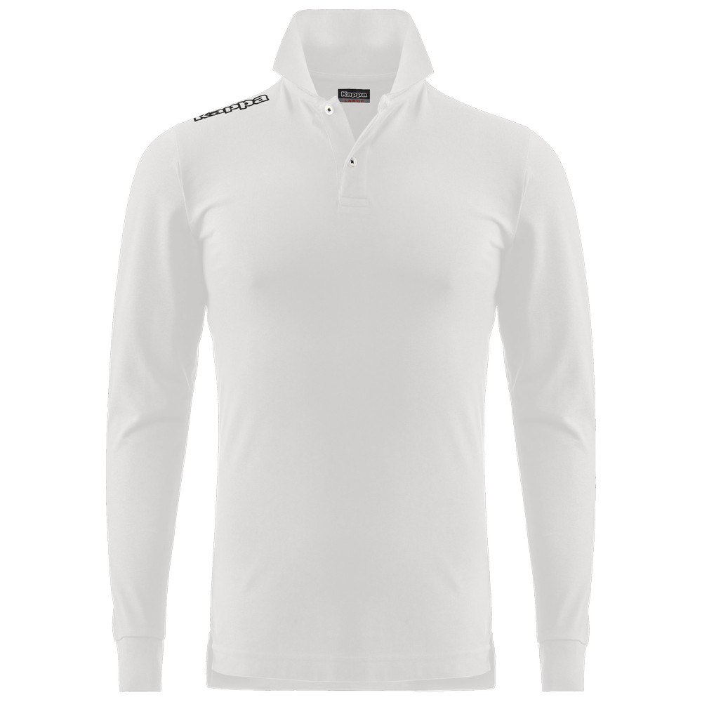 Clothing Kappa Golf MLS Long Sleeve Polo Shirt White