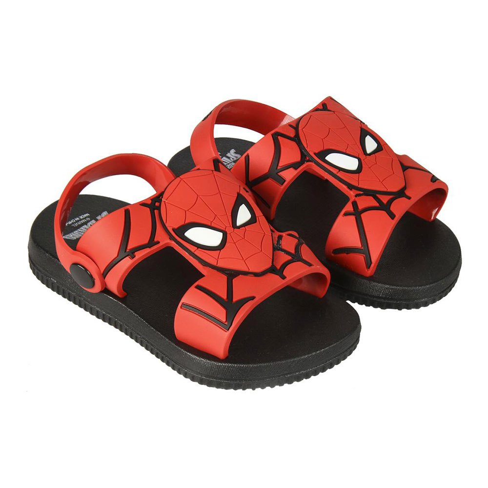 Sandals Cerda Group Beach Spiderman Sandals Red