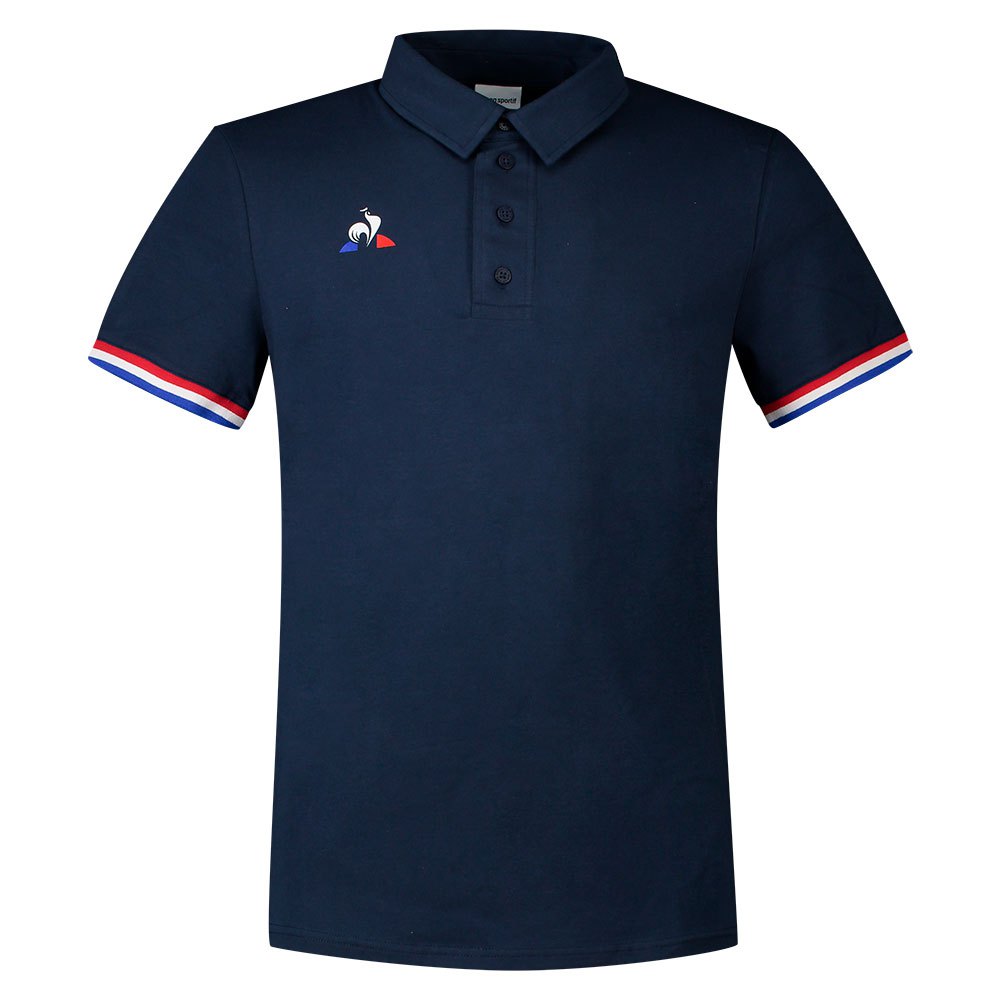 Polo shirts Le Coq Sportif Presentation Tri Nº1 Short Sleeve Polo Shirt Blue