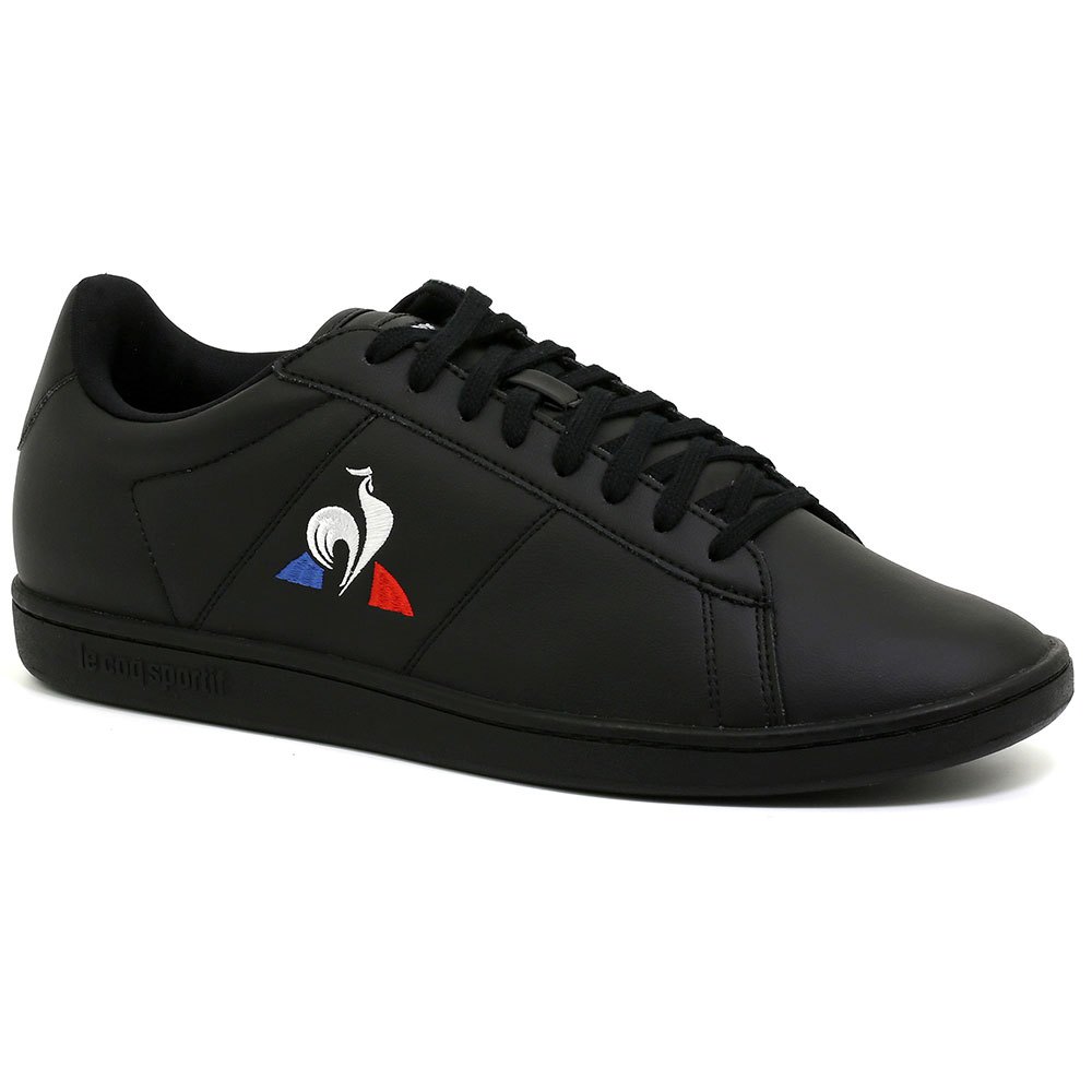 Shoes Le Coq Sportif Courtset Trainers Black