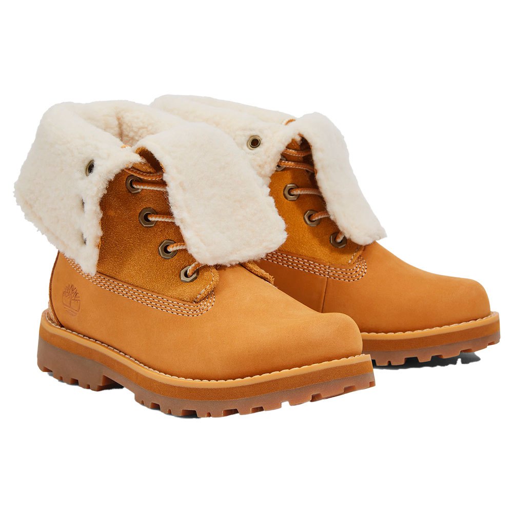 Boots And Booties Timberland Courma Warm Lined Roll-Top Boots Kid Brown