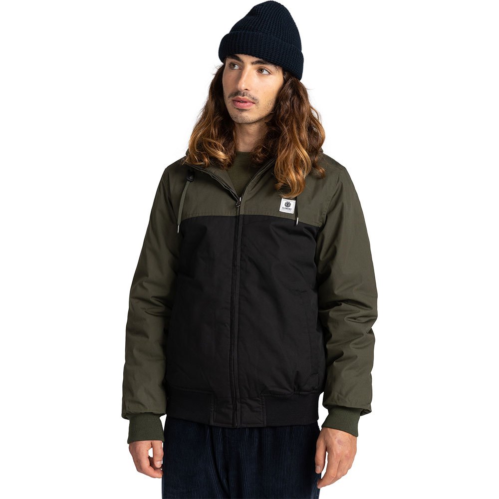Clothing Element Dulcey Two Tones Jacket Green