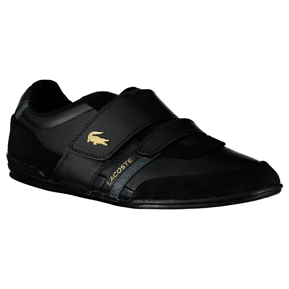 Shoes Lacoste Misano Strap Trainers Black