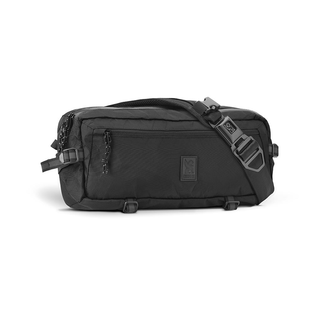 Lunch Bags Chrome Kadet Black