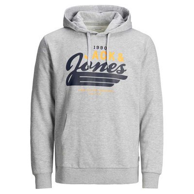 Sweatshirts And Hoodies Jack & Jones Logo 2 Colors Hoodie Grey