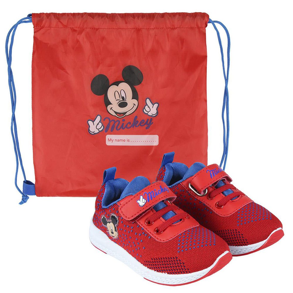 Sneakers Cerda Group Sporty Low Mickey Velcro Trainers Red
