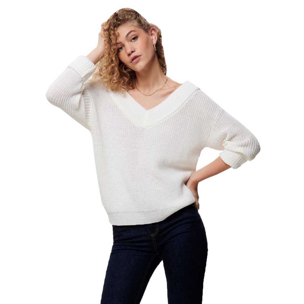 Sweaters Only Melton Life Knit Sweater White