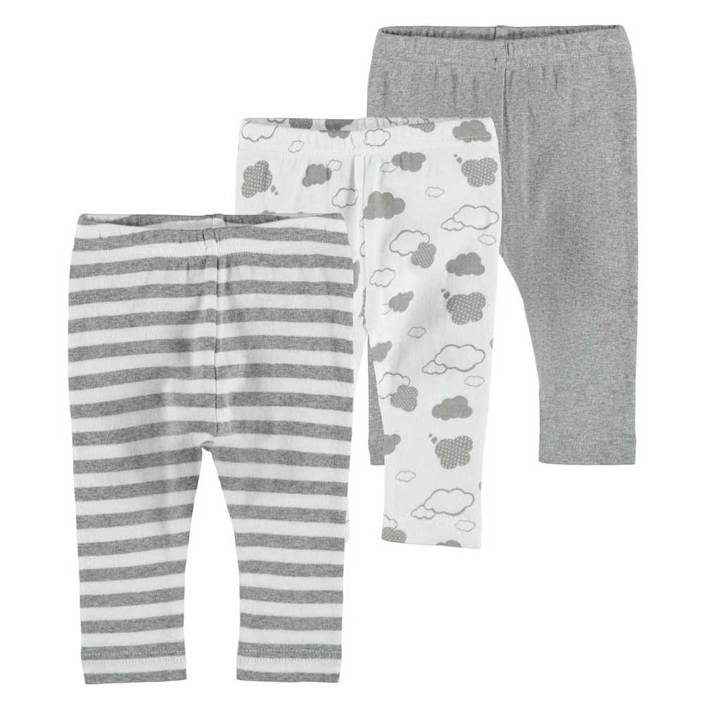 Clothing Name It Clouds 3 Pack Tight Grey
