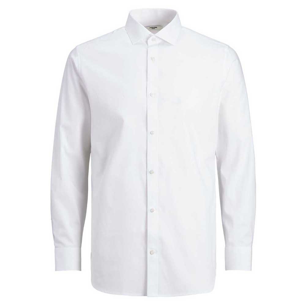 Clothing Jack & Jones Bla Royal Long Sleeve Shirt White