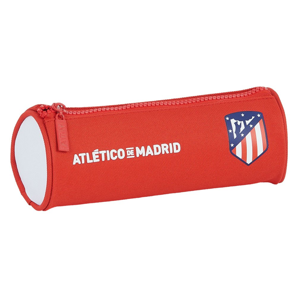 Suitcases And Bags Safta Atletico Madrid Home 20/21 Round Pencil Case Red