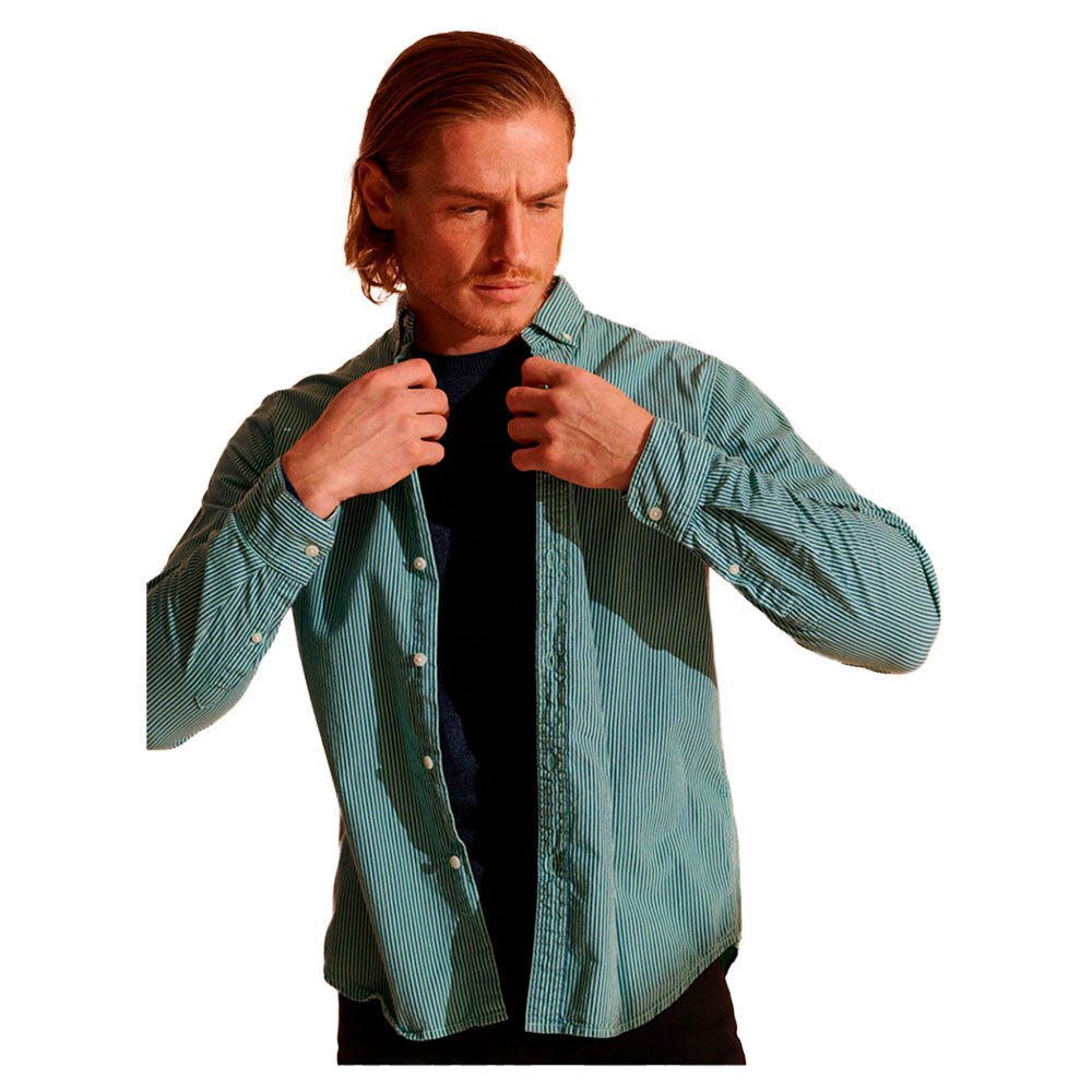 Superdry Classic Twill Lite Long Sleeve Shirt 