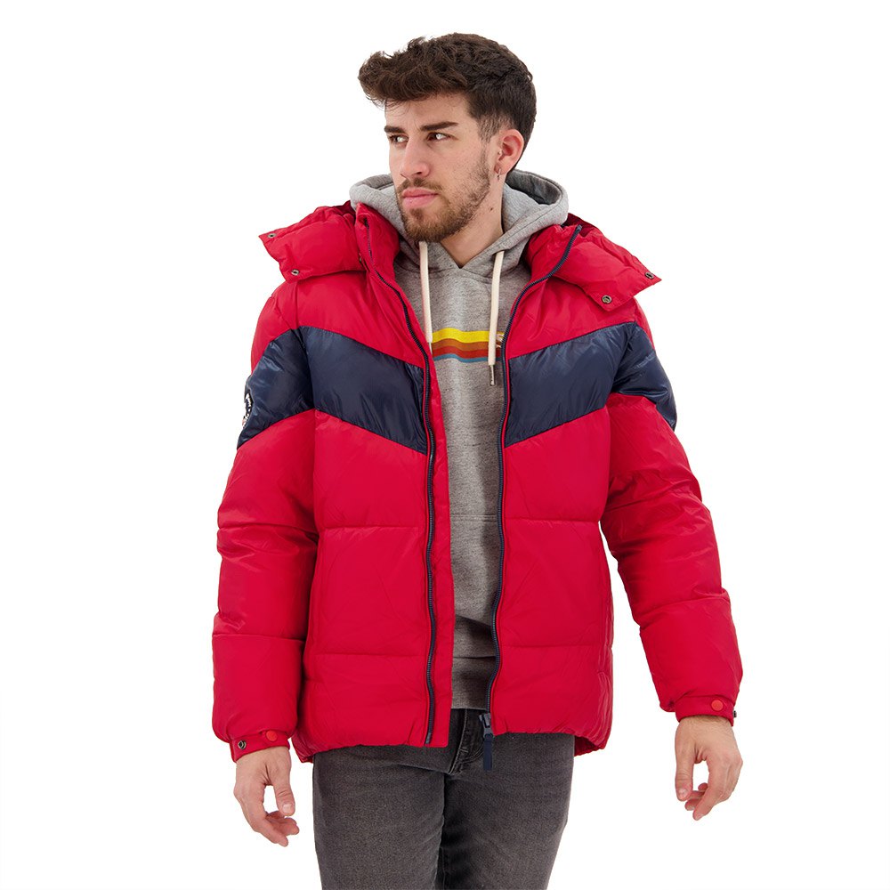 Coats And Parkas Superdry Stratus Padded Coat Red
