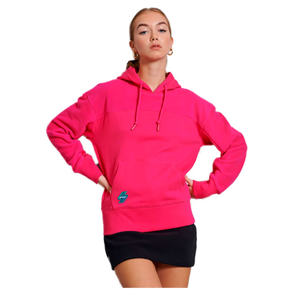 Sweatshirts Superdry Sweat à Capuche Sportstyle NRG Polar Hot Pink