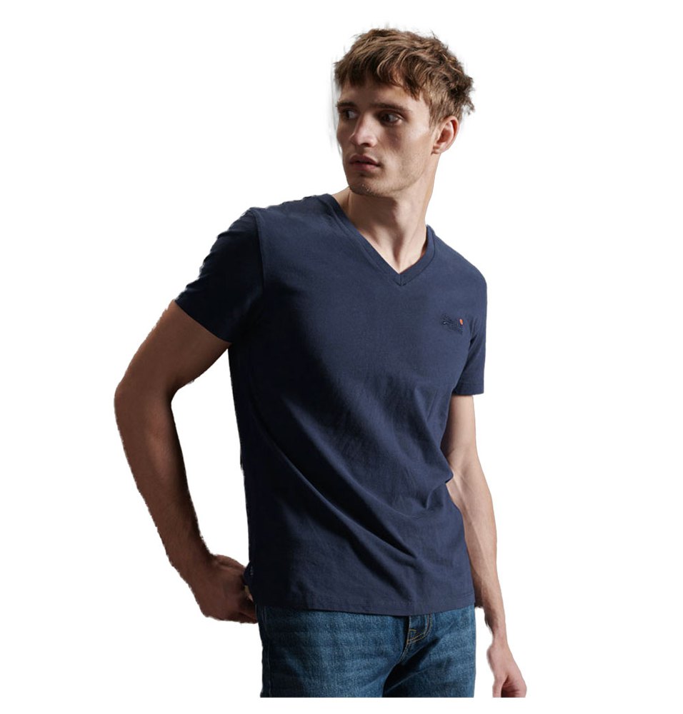 T-shirts Superdry Orange Label Classic Short Sleeve T-Shirt Blue