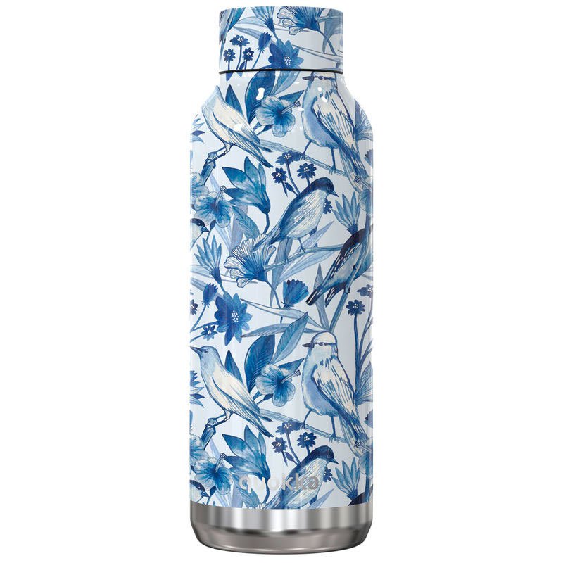 Kid Quokka Solid Porcelain Sparrow Bottle 510ml Blue