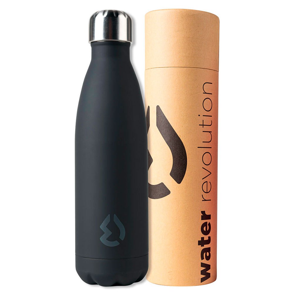 Accessories Water Revolution Thermal Stainless Steel Bottle 500ml Black