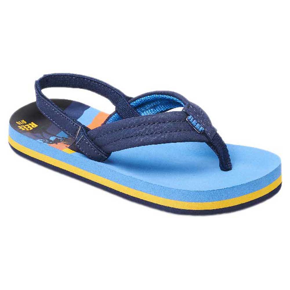 Shoes Reef Little Ahi Sandals Blue