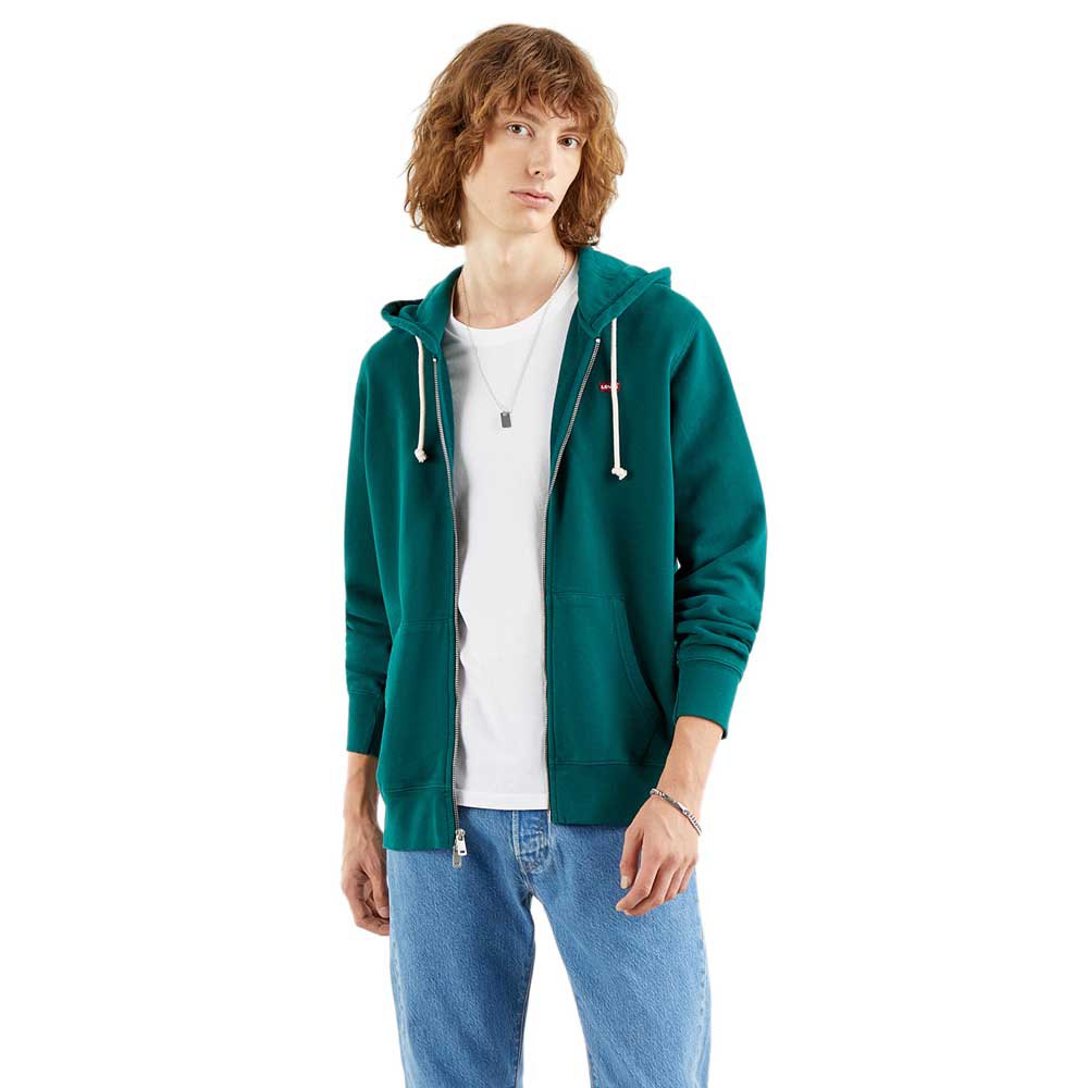 Clothing Levi´s® New Original Up Full Zip Sweatshirt Green