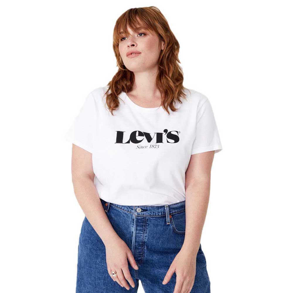 T-shirts Levi´s® The Perfect Graphic Big Short Sleeve T-Shirt White