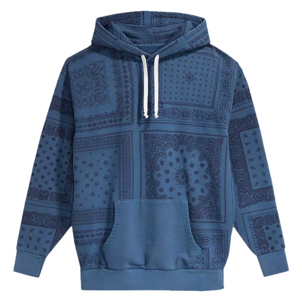 Sweatshirts And Hoodies Levi´s® Bandana Pop Over Full Zip Sweatshirt Blue