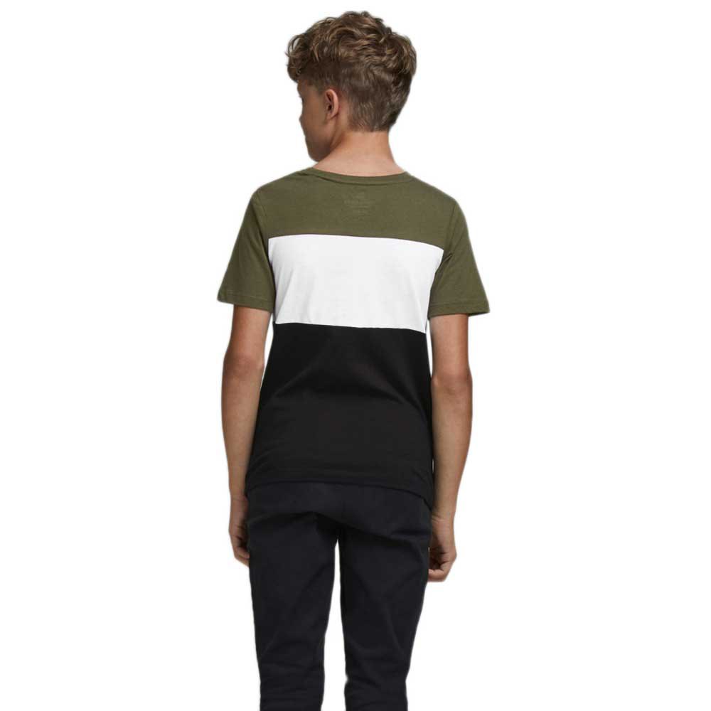T-shirts Jack & Jones Logo Blocking Short Sleeve T-Shirt Green