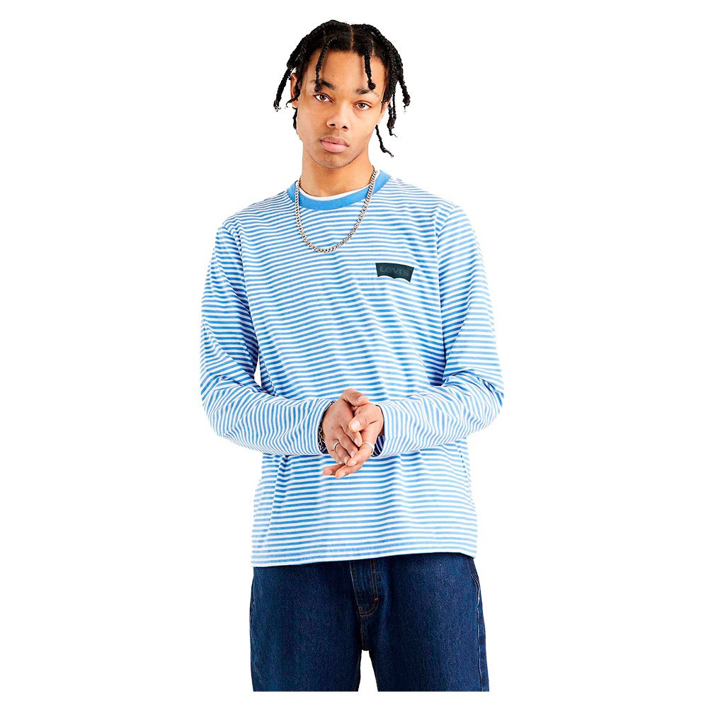 Clothing Levi´s® Skate Long Sleeve T-Shirt Blue