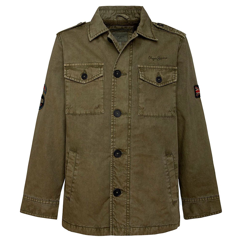 Boy Pepe Jeans Connor Jacket Green