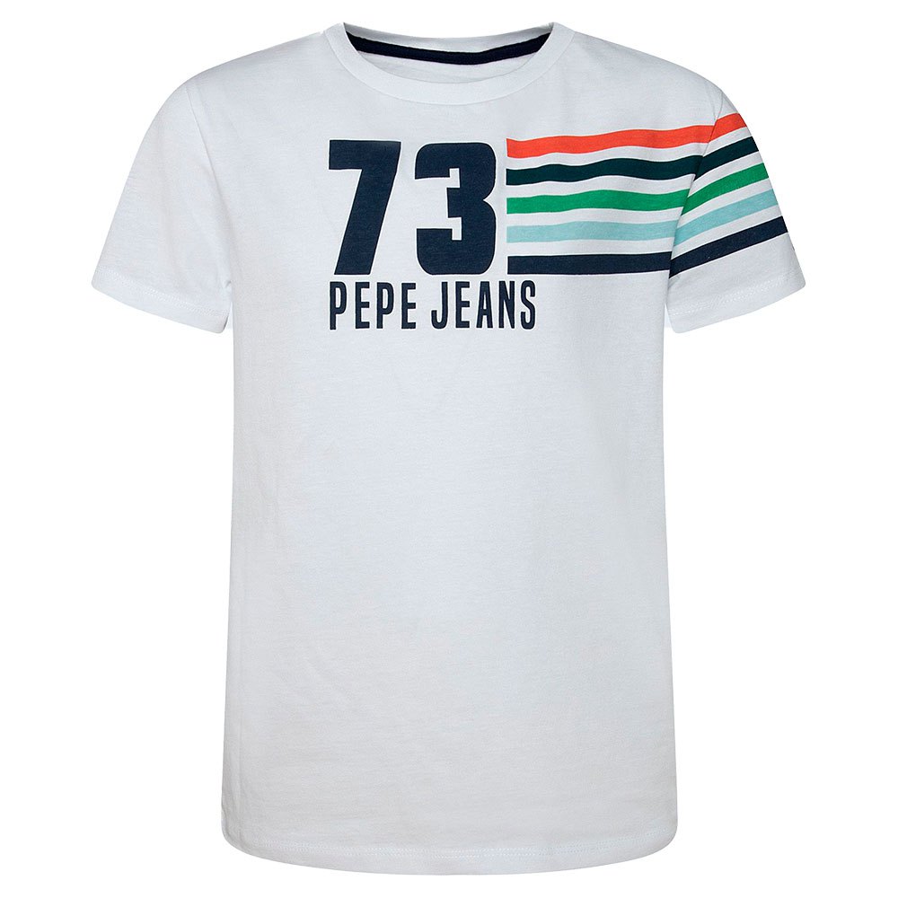Clothing Pepe Jeans Jacky Short Sleeve T-Shirt White