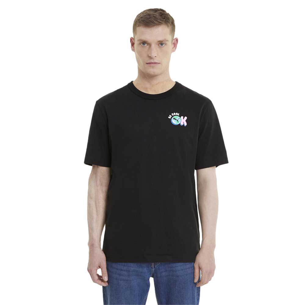 T-shirts Puma Dowtown Graphic Short Sleeve T-Shirt Black
