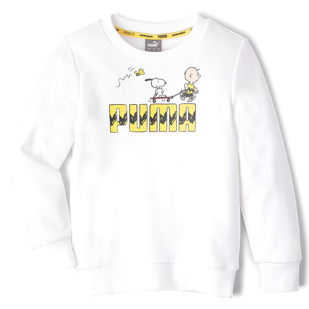 Sweatshirts And Hoodies Puma X Peanuts Sweatshirt White